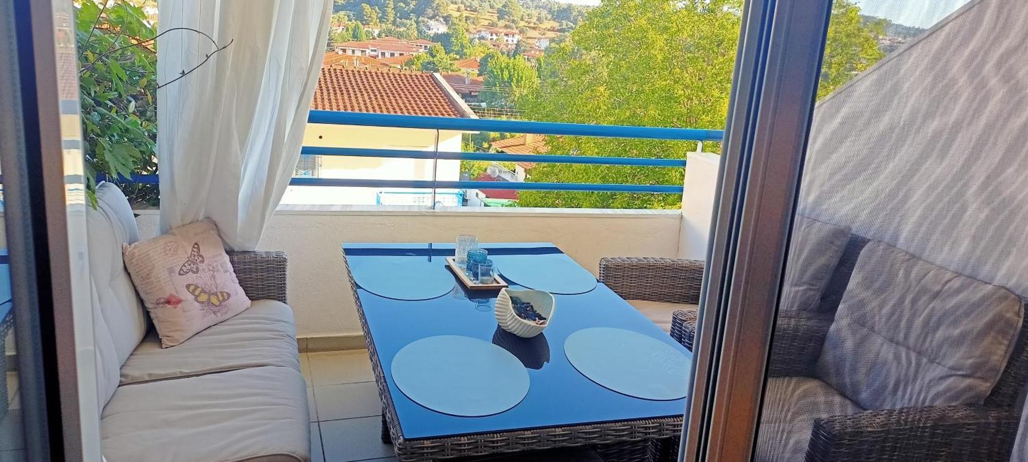 Siviri Sea & Forest-Cozy Apartment With Garden & Nature Views Eksteriør billede